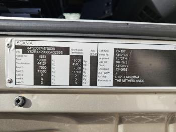 Scania R520 V8 TOPLINE / RETARDER / HYDRAULIC /